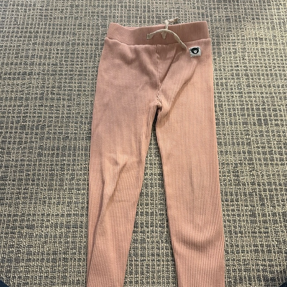 Huxbaby brand. Pink ripped leggings